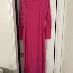 SKIMS long sleeve soft lounge dress